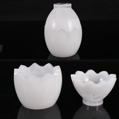 DIY Crystal Epoxy Glue Mold Storage Box Mold Jewelry Box Egg Storage Box Decoration Silicone Mold