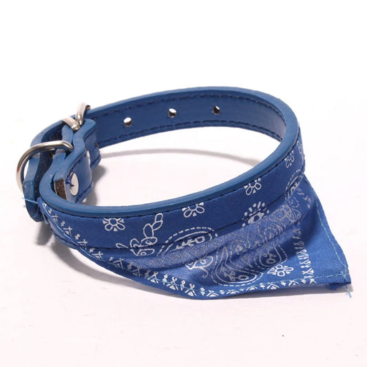 New Fahsion Small Dog Scarf Adjustable Pet Cat Collars Scarf Neckerchief Necklace trigon Pet accessories