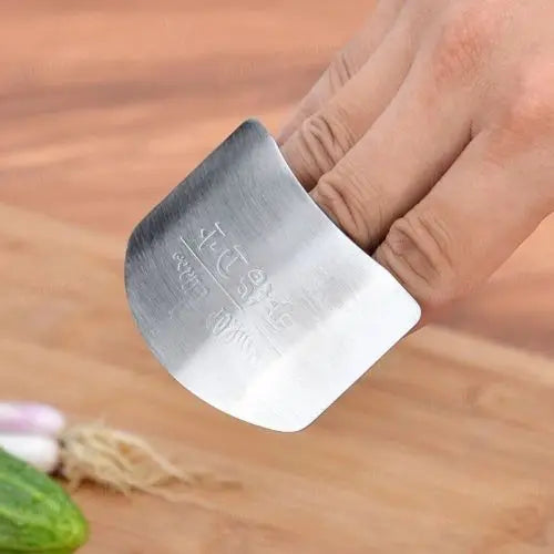 Kitchen Accessories Stainless Steel Hand Finger Protector Knife Cut Slice Safe Guard Kitchen Tool Durable Safe Kitchen Essential