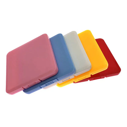 1pc Portable Moisture-Proof Dustproof Face Shield Mask Storage Box Disposable Face Nose Cover Organizer Holder Mask Storage Case