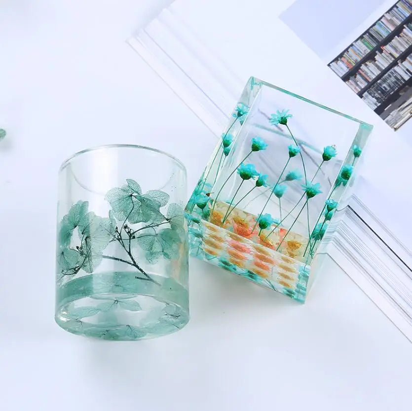 DIY Storage Pen Holder Silicone Mold DIY UV Resin  Jewelry Mold Craft Mold Jewelry Expoxy Resin Molds for Jewelry Making Tool