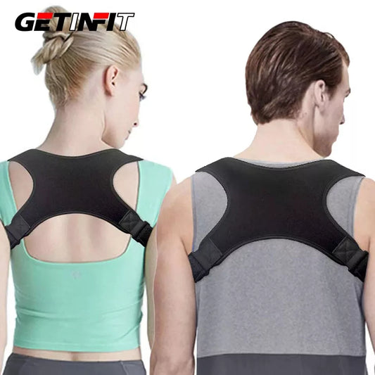 Getinfit Spine Posture Corrector Protection Back Shoulder Posture Corrector Correction Band Humpback Back Pain Relief