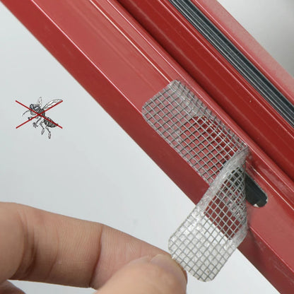 10pcs/5pcs Anti-insect Fly Bug Door Window Mosquito Screen Net Repair Tape Patch Adhesive Window Repair Accessories