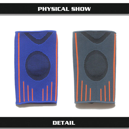 1pcs Elbow Support Elastic Gym Sport Elbow Protective Pads Men Absorb Sweat Sports Elbow Pads Basketball Arm Sleeve Elbow Brace