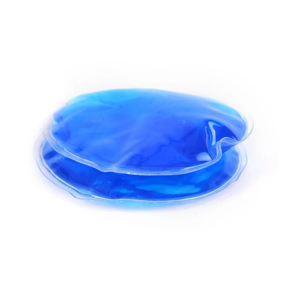 2020 7cm 1Pc Round Shape Reusable Ice Cold Hot Gel Pack Therapy Microwaveable Heat Pain Relief For Cold & Hot Therapy Bags