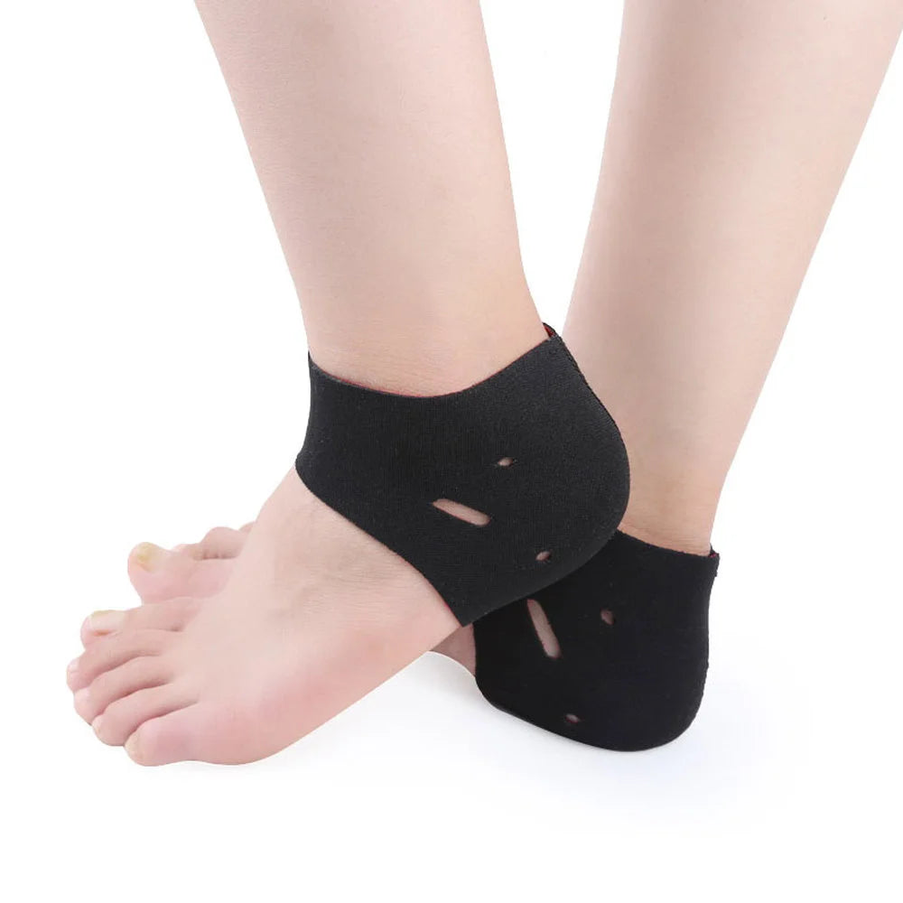 1Pair Compression Plantar Fasciitis Sleeve Socks Support Protective Ankle Heel Reduce Pressure on Heel Relief Heel Pain