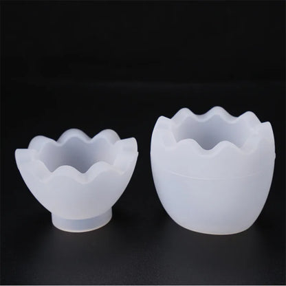 DIY Crystal Epoxy Glue Mold Storage Box Mold Jewelry Box Egg Storage Box Decoration Silicone Mold