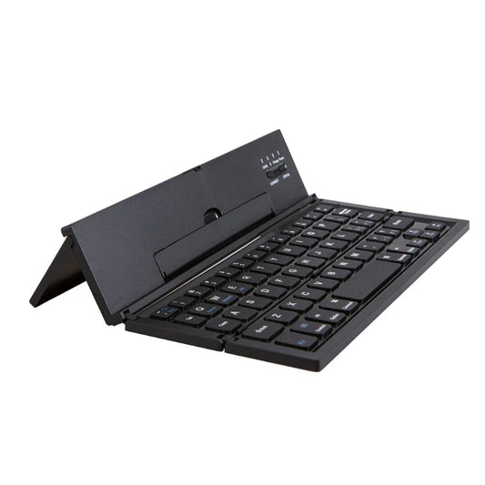 Mini Tri-Fold Keyboard Bluetooth-compatible Portable Foldable Wireless Keyboards Handheld for Tablets Smartphone Laptop