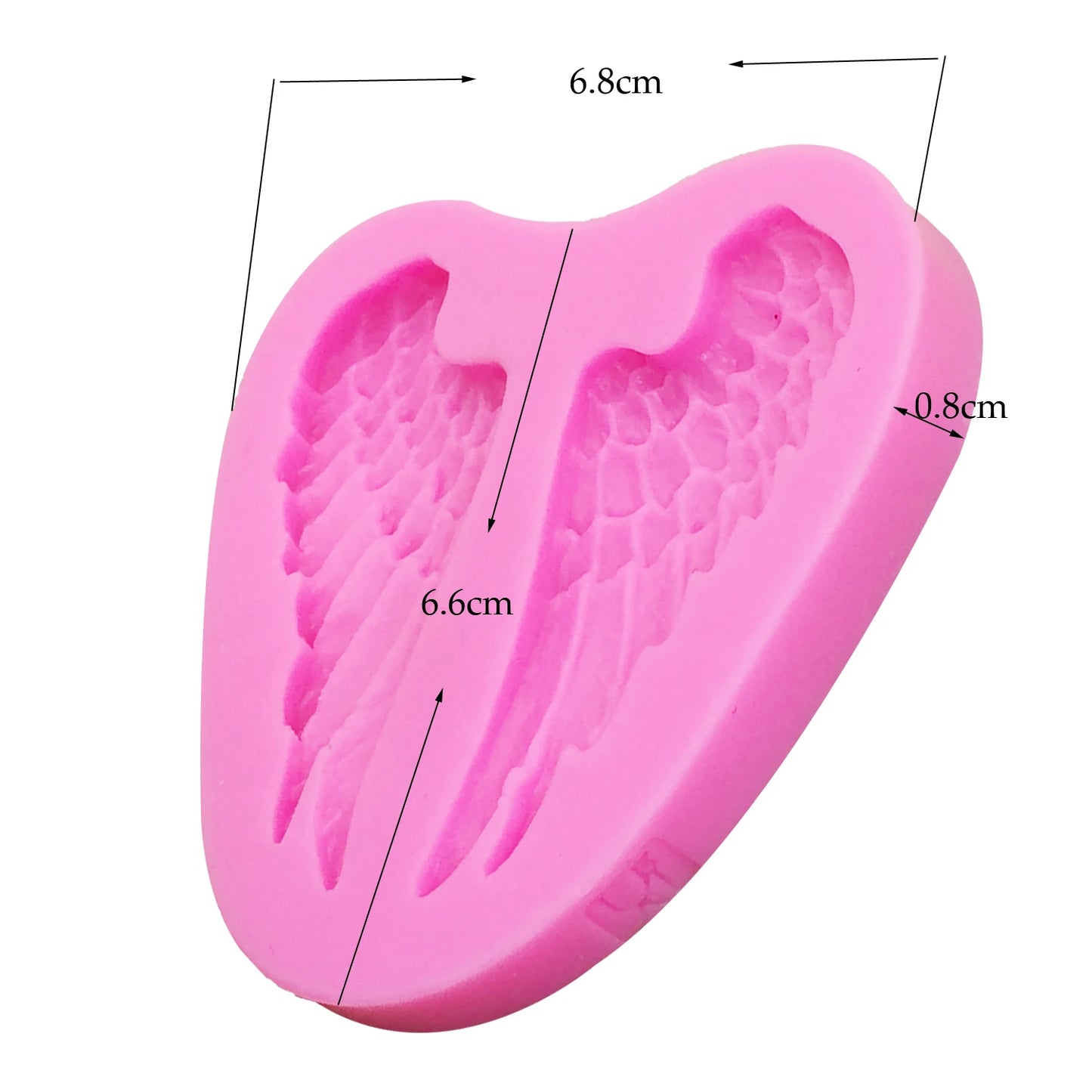 M0227 Angel wings Silicone Mold Fondant Cake Decorating Tools Chocolate Gumpaste Molds, Sugarcraft, Kitchen Accessories