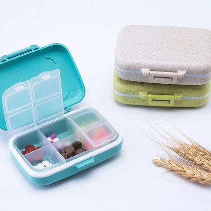 3-5 Slots Moisture-proof Pill Box Pills Organizer Case Portable Travel  Drugs Storage Container Medicine Box