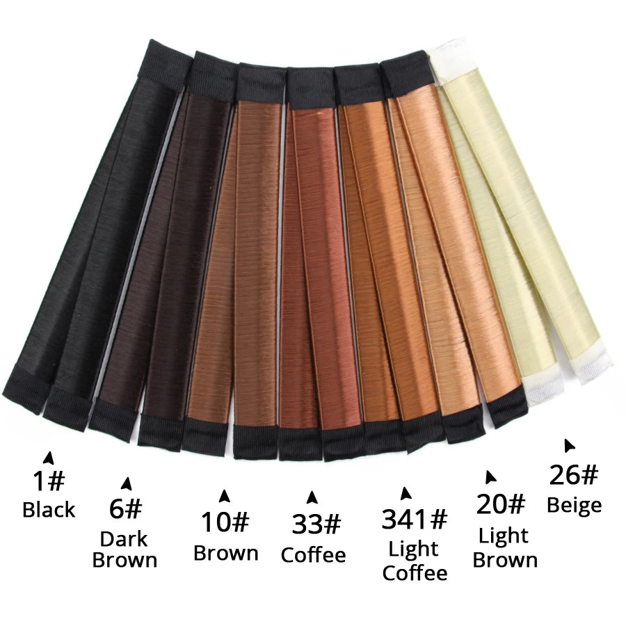 7colors 1pc Pcs Women Girls Magic Hair Styling Donut Bun Maker Elastic Hairband Donuts Chignon Magique Magic Styling Hair Tools