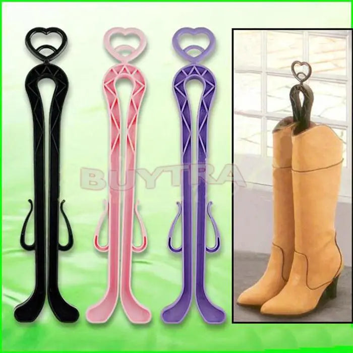 1PC 35cm Shoe Trees Plastic Long Boots Shaper Stretcher Trees Supporter Shaft Keeper Holder Organizer Storage Hanger Accessories