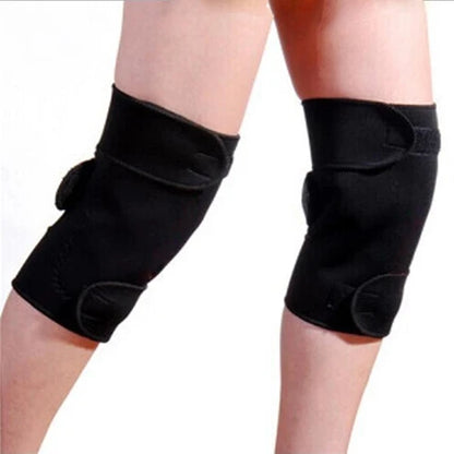 1 Pair Tourmaline Self Heating Knee Pads Magnetic Therapy Knee Support Belt Knee Massager