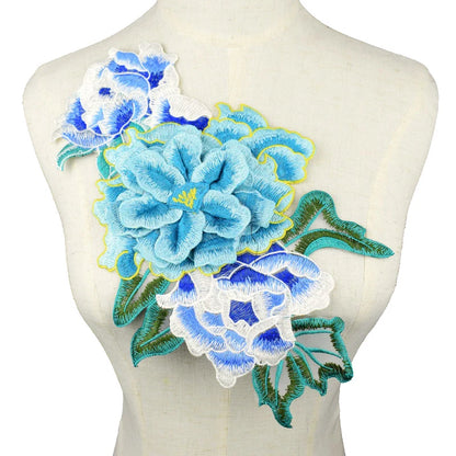 Green Lace Fabric Dress Applique Blouse Sewing Trims DIY Neckline Collar Costume Decoration Accessories