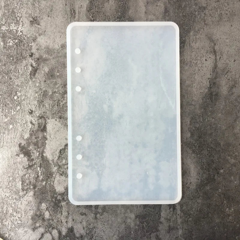 A7/A6/A5 Notebook Shape Silicone Mold DIY Resin Book Mold Crystal Epoxy Silicome Mold Transparent Book A7 Silicone Mold