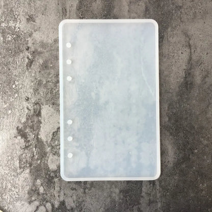 A7/A6/A5 Notebook Shape Silicone Mold DIY Resin Book Mold Crystal Epoxy Silicome Mold Transparent Book A7 Silicone Mold