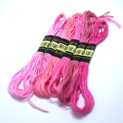 4 meters  Weave bracelets thread The Unique Style 6  Embroidery Thread Floss Sewing Skeins Craft Dofferent Gradient Color