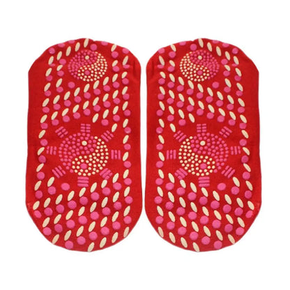 Hot Magnetic Therapy Comfortable Breathable Foot Massager Fire Moxibustion Physical Self-Heating Health Care Warm Foot Socks