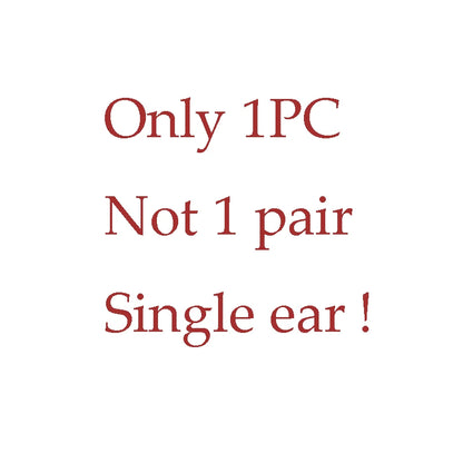 1piece 6/8/10/12 mm New Popular Magnetic Health Magnet Earring For Men Women And Kids Punk Ear Stud Non Piercing Earrings