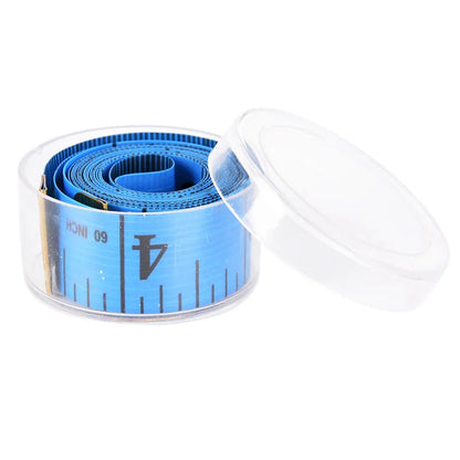 Hot 150cm/60" Body Measuring Ruler Sewing Tailor Tape Measure Soft Flat Sewing Ruler Meter Sewing Measuring Tape Random Color