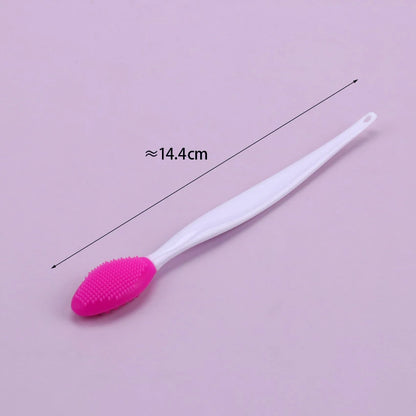 1PC Beauty Skin Care Wash Face Silicone Brush Exfoliating Nose Clean Blackhead Removal Brushes Tools With Replacement Head