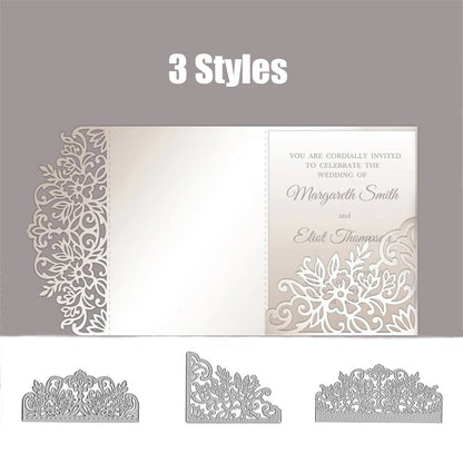 Wedding Invitation Cutting Die Scrapbooking Craft Metal Die Cut for DIY Paper Cards Making Love Home Decorative 2021 Diy Arts