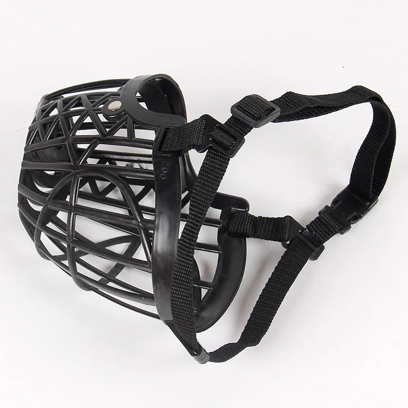 Silicone Mouth Cover Muzzle Fence Grid Anti-bite Anti-barking Anti-eating Cat and Dog Protective Gear Mask Pet Supplies