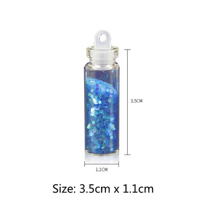 12bottle Resin Filler Glitter Flakes Sequins Resin Glitter Powder Set Kit Clay Filling Epoxy Resin Silicone Mold Making DIY