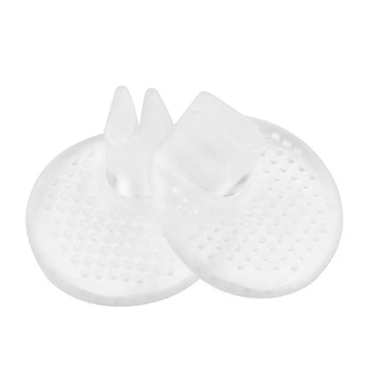 1 Pair Transparent Gel Shoes Inserts shoe-pad Cushion Flip Flop Sandals Toe Separator Massage Shoe Insole Cushion dropship