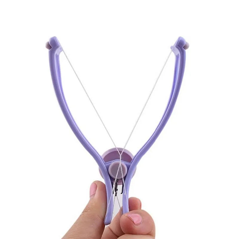 Protable Women Mini Facial Hair Remover Spring Threading Epilator Face Cheeks Eyebrow Epilator Tools 20#47