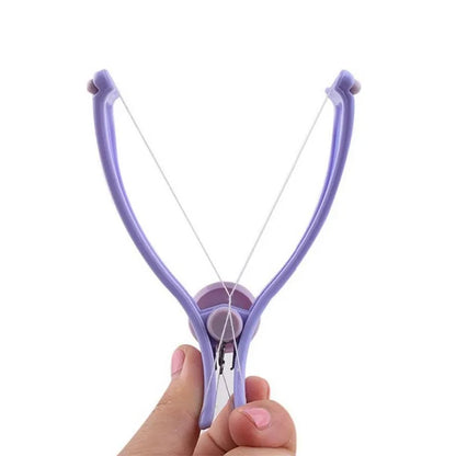 Protable Women Mini Facial Hair Remover Spring Threading Epilator Face Cheeks Eyebrow Epilator Tools 20#47