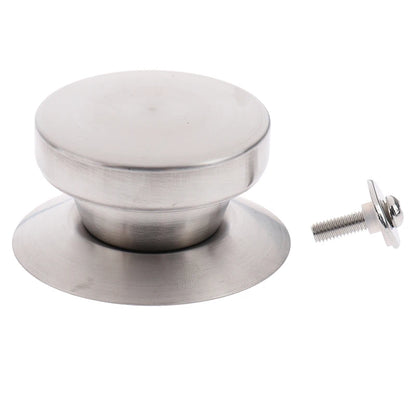 1PC Stainless Steel Tableware Pot Lid Handle Handle Fixed Suction Cup Handle Anti-scald Handle Kitchen Cookware Kitchen Supplies