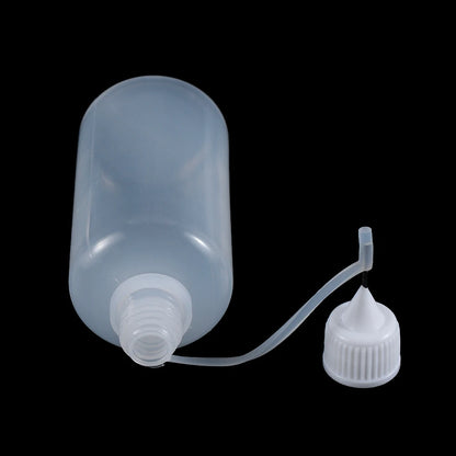 5X 5/10/20/30/50/100ML Needle Tip Glue Bottle DIY Paper Art Quilling Tool Craft Parper Precision Bottle Needle Bottle Applicator