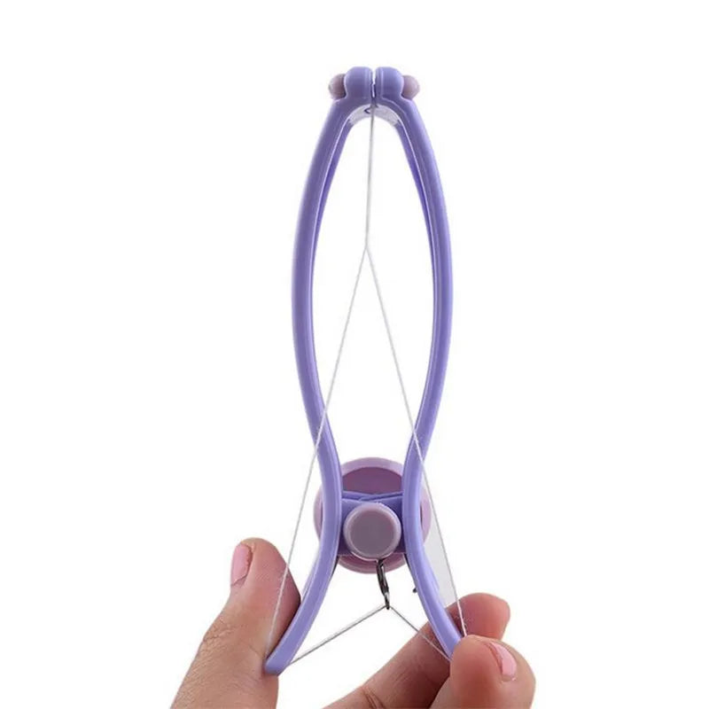 Protable Women Mini Facial Hair Remover Spring Threading Epilator Face Cheeks Eyebrow Epilator Tools 20#47
