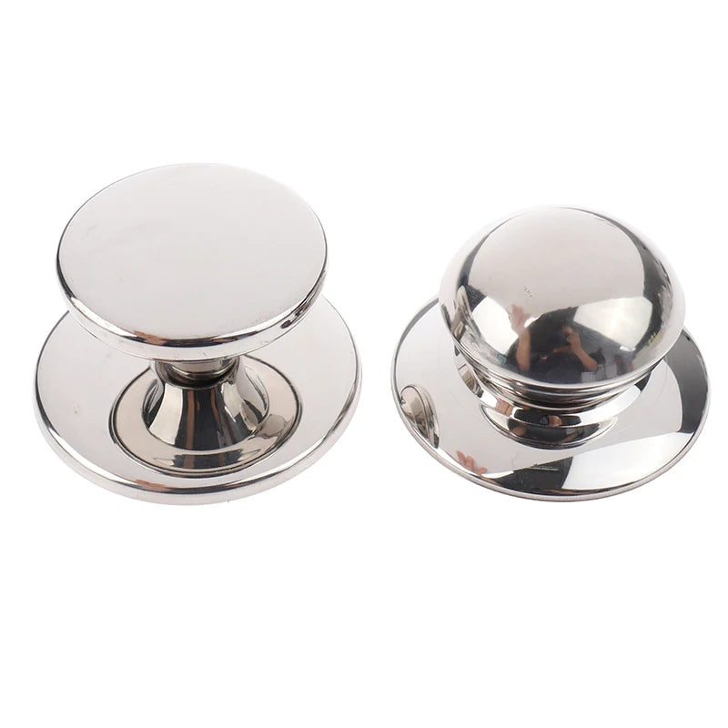 1PC Stainless Steel Tableware Pot Lid Handle Handle Fixed Suction Cup Handle Anti-scald Handle Kitchen Cookware Kitchen Supplies