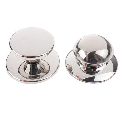 1PC Stainless Steel Tableware Pot Lid Handle Handle Fixed Suction Cup Handle Anti-scald Handle Kitchen Cookware Kitchen Supplies