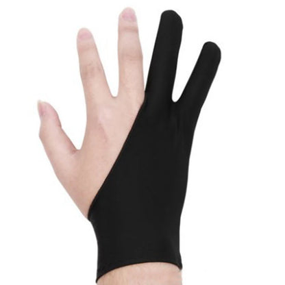1Pc Anti-Fouling Two Finger Glove for Artist Drawing Pen Graphic Tablet Pad finger sleeve for luva motociclista напальчники