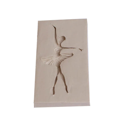 Dancer Silicone mold fondant mold cake decorating tools chocolate gumpaste mold