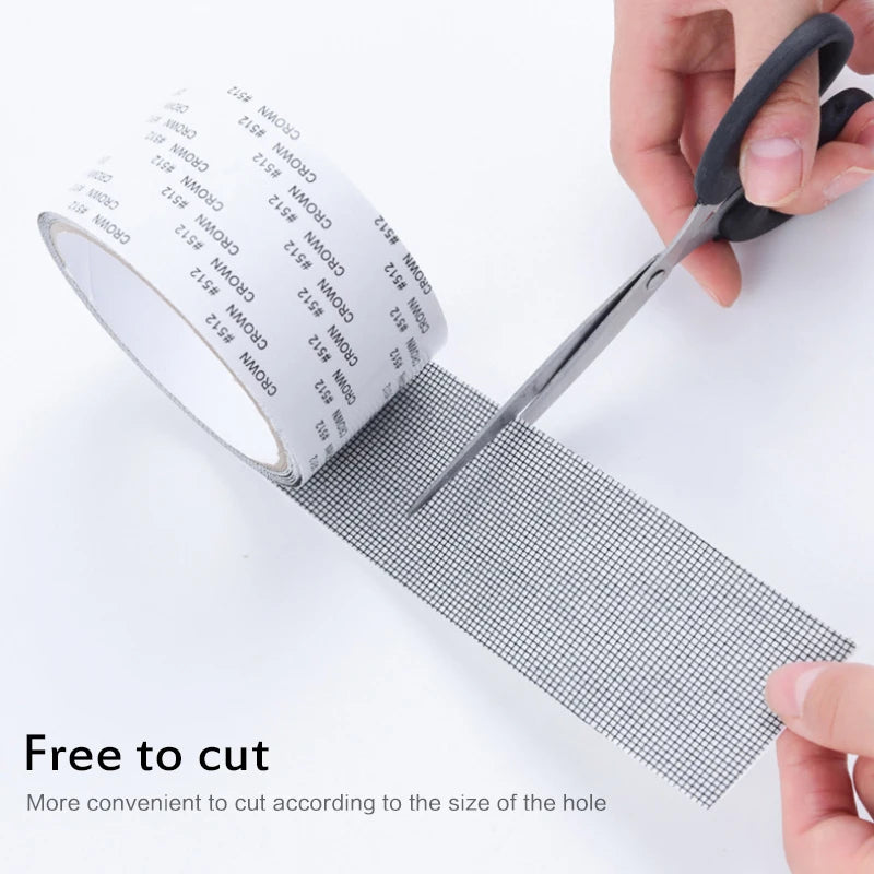 Anti-mosquito Mesh Sticky Wires Patch Repair Tape Mesh Window Screen Door Mosquito Netting Patch Repair Broken Hole Fix Net