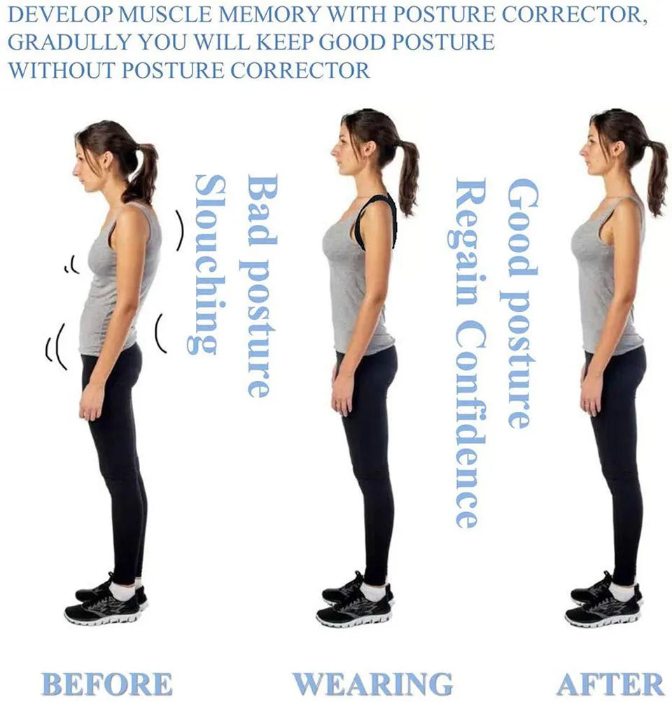 Getinfit Spine Posture Corrector Protection Back Shoulder Posture Corrector Correction Band Humpback Back Pain Relief