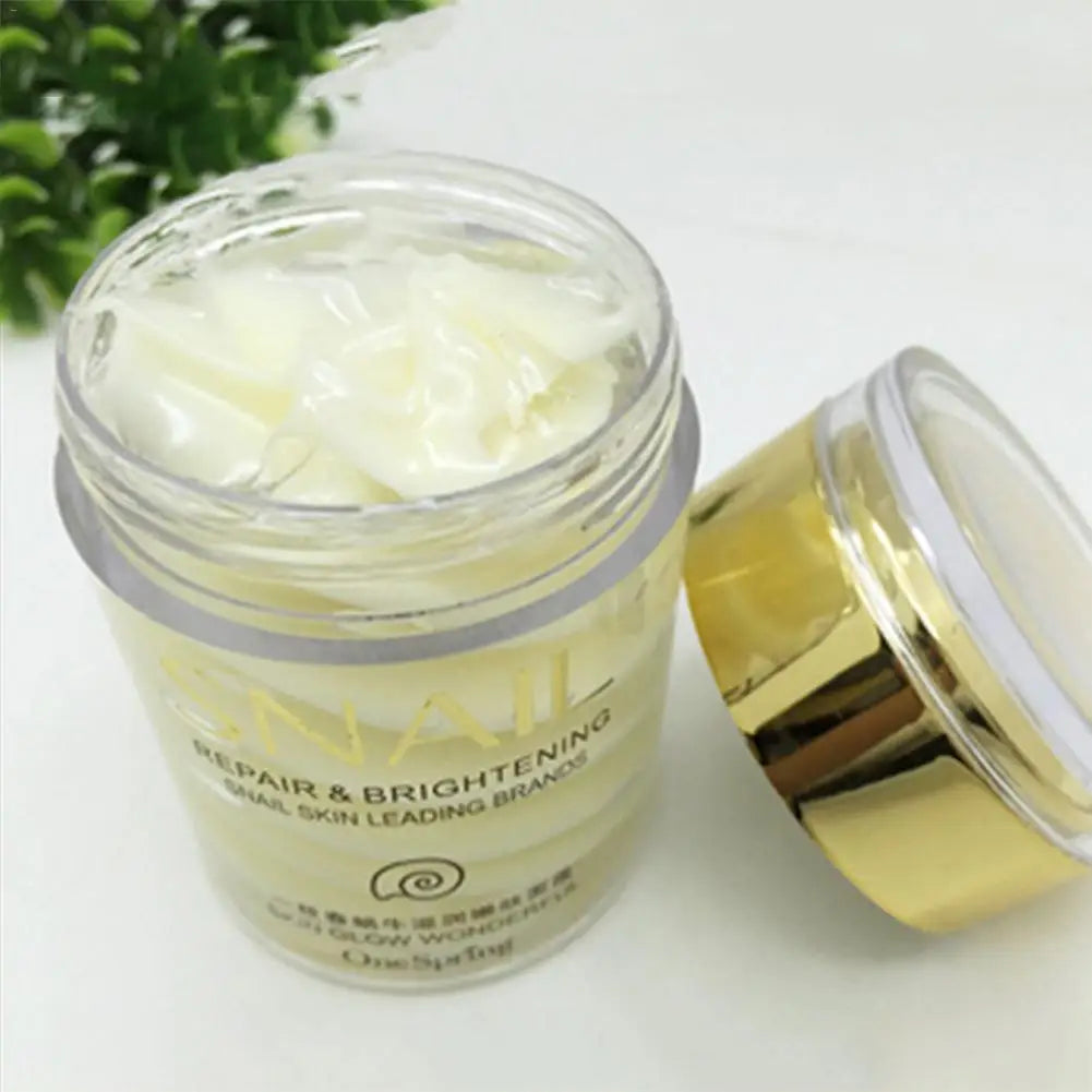 60g Natural Snail Cream Facial Moisturizer Face Cream Whitening Ageless Anti Wrinkles Lifting Facial Firming Skin Care