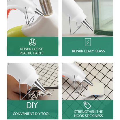 20W Hot Glue gun Mini Industrial Electric Heat Exchanger Thermal Sealant gun Hot melt adhesive Tools For Home DIY