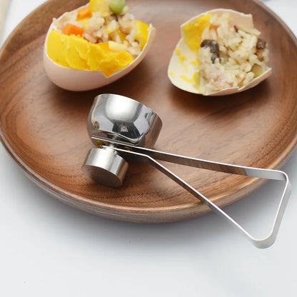 Stainless Steel Egg Scissor Egg Topper Cutter Boiled Raw Egg Open Egg Topper Cutter Opener Separator Kitchen Baking Gadgets Tool