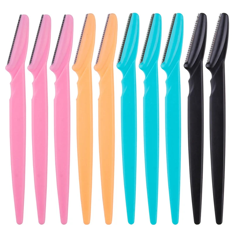 5/10/15Pcs Eyebrow Trimmer Makeup Tools Safe Eye Brow