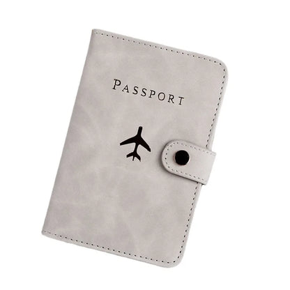 Leather Passport Holder Covers Case Waterproof Travel Credit Card Wallet Cute Passport Book for Women/Men Passport Cover