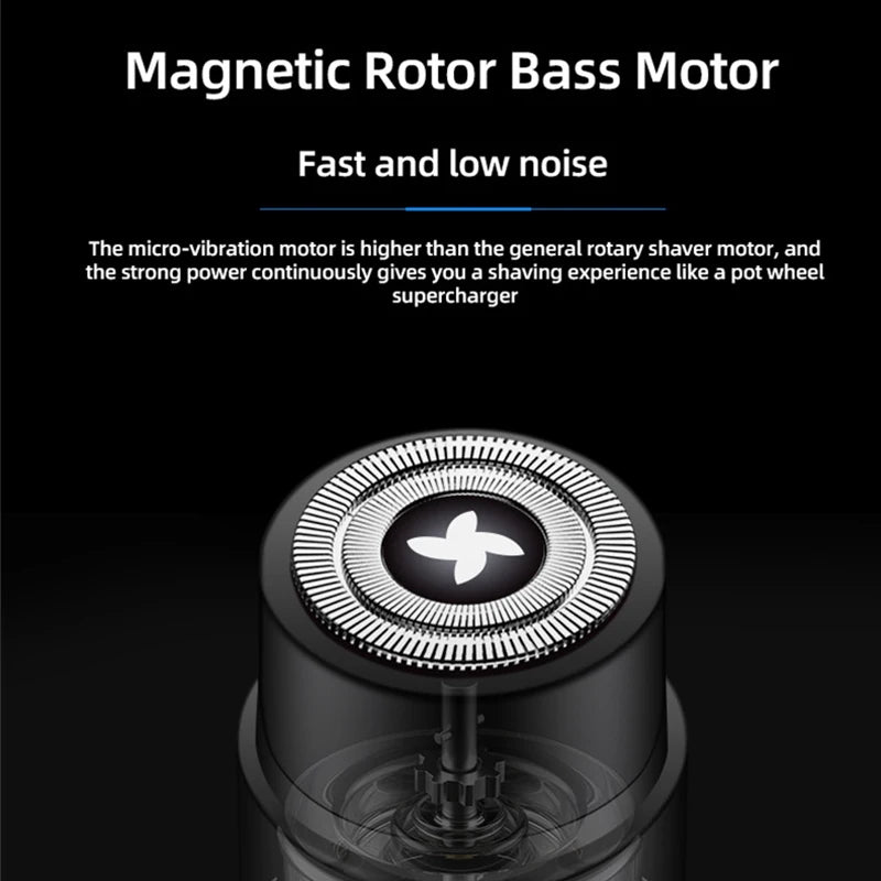 New Mini Electric Shaver Razors Travel Shaving Men Portable Machine Long-Lasting Battery Life Man Shavers Beard Trimmer Men's