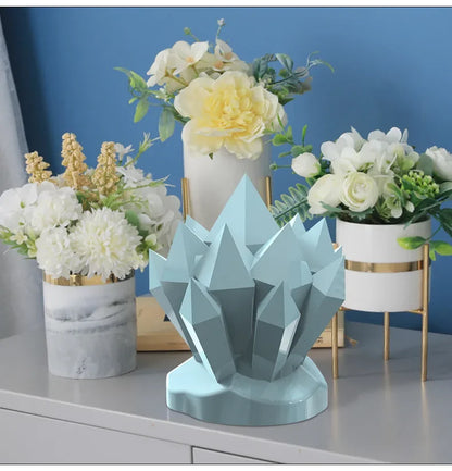 Iceberg shape Flower cluster candle silicone mold European style 3D molds for candle making ice soap resin Mould Demold Nonstick