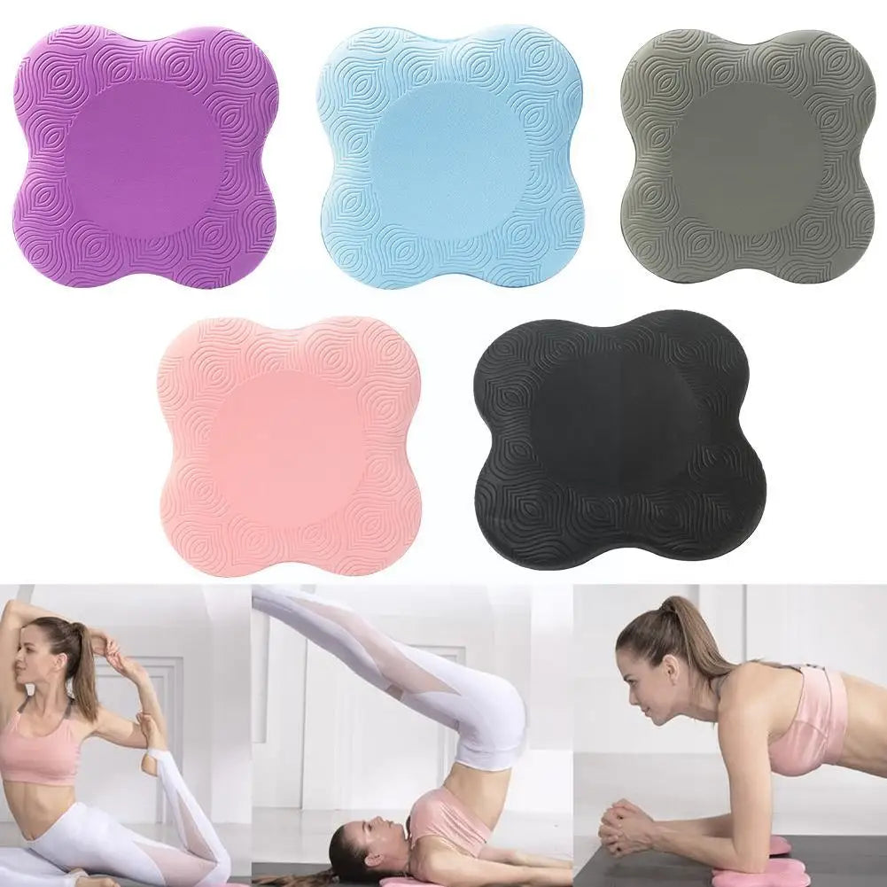 1pc Pilates Knee Wrist Hand Non-slip Solid Color Protective Non-slip Pad Elbow Pad Pad Pad Support Mat TPE Yoga Knee Foam S O9B9