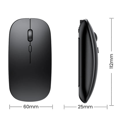 Mouse Gamer Wireless Mouse for Notebook Laptop Computer PC,Slim Mini Noiseless Ergonomic Mause 2.4G USB Gaming Mice