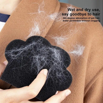 2In 1 Pet Hair Remover Cat Claw Shape Laundry Ball Washing Machine Lint Catcher Reusable Cloth Sofa Cat Dog Hair Cleaning Sponge